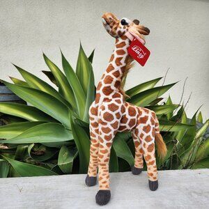 NEW 22" Giraffe Stuffed Animal Baby Shower Nursery Bedroom Room Decor Plush Linz
